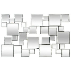 Décoration murale Jandira gris 60x38cm