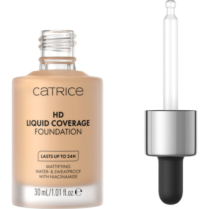 Hd Liquid Coverage Foundation - Fond de Teint Liquide Haute Couvrance 30ml