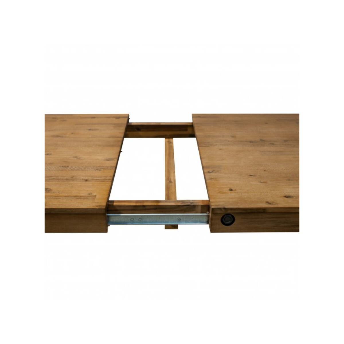 Table repas en bois et métal style industriel 160/210 - ATELIER