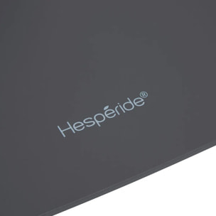 Table haute de jardin 2 places Alegoria 70x70cm gris graphite