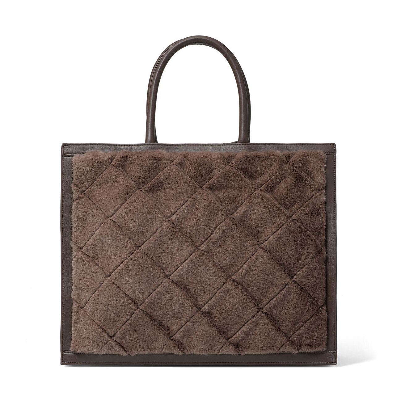 Borsa a spalla da donna In Poliuretano e Poliestere Prodotto artigianale 34x17x42 cm