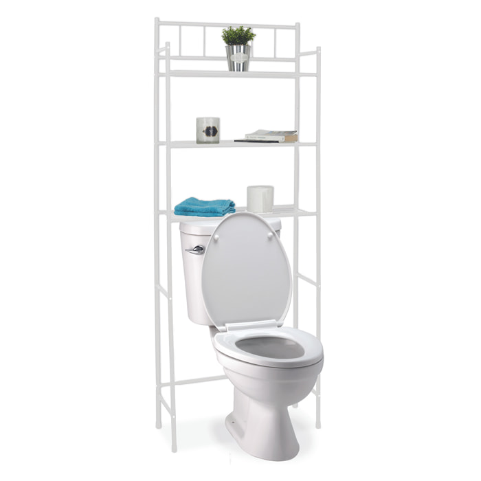 Etagere De Rangement Wc 160x60x23cm
