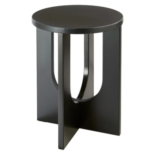 Table d’appoint "Bloom" noir 50,540x40cm