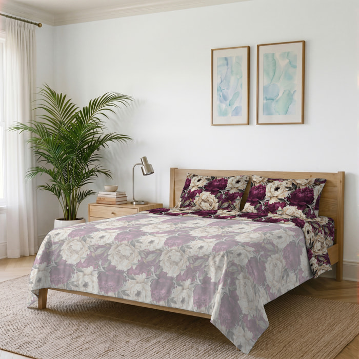 COMPLETO LETTO INFINITY - 100% Microfibra
