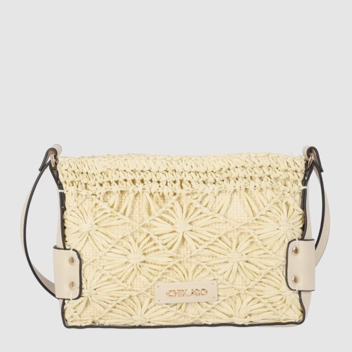 Bolso - Beig - Medida: 25 cm x 18 cm x 6 cm