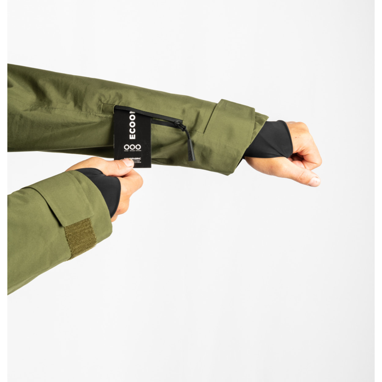 Chaqueta ECOExplorer Jacket Men marca ECOON - Caki