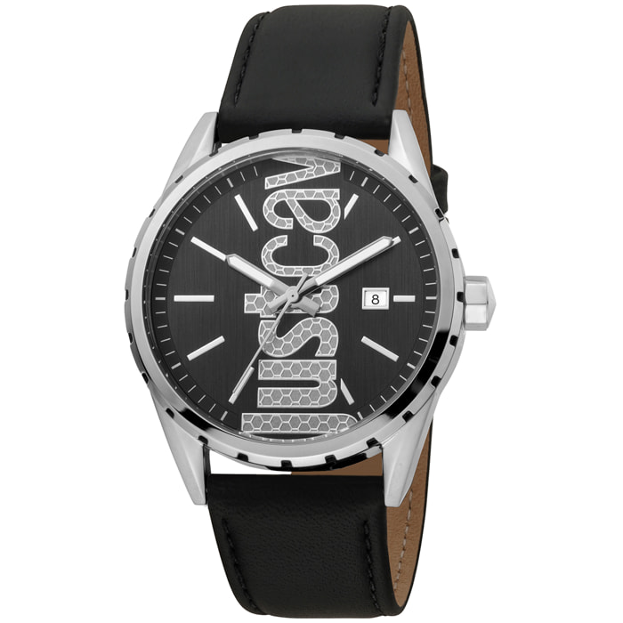 Reloj Just Cavalli JC1G082L0085 Hombre Analogico Cuarzo con Correa de Cuero