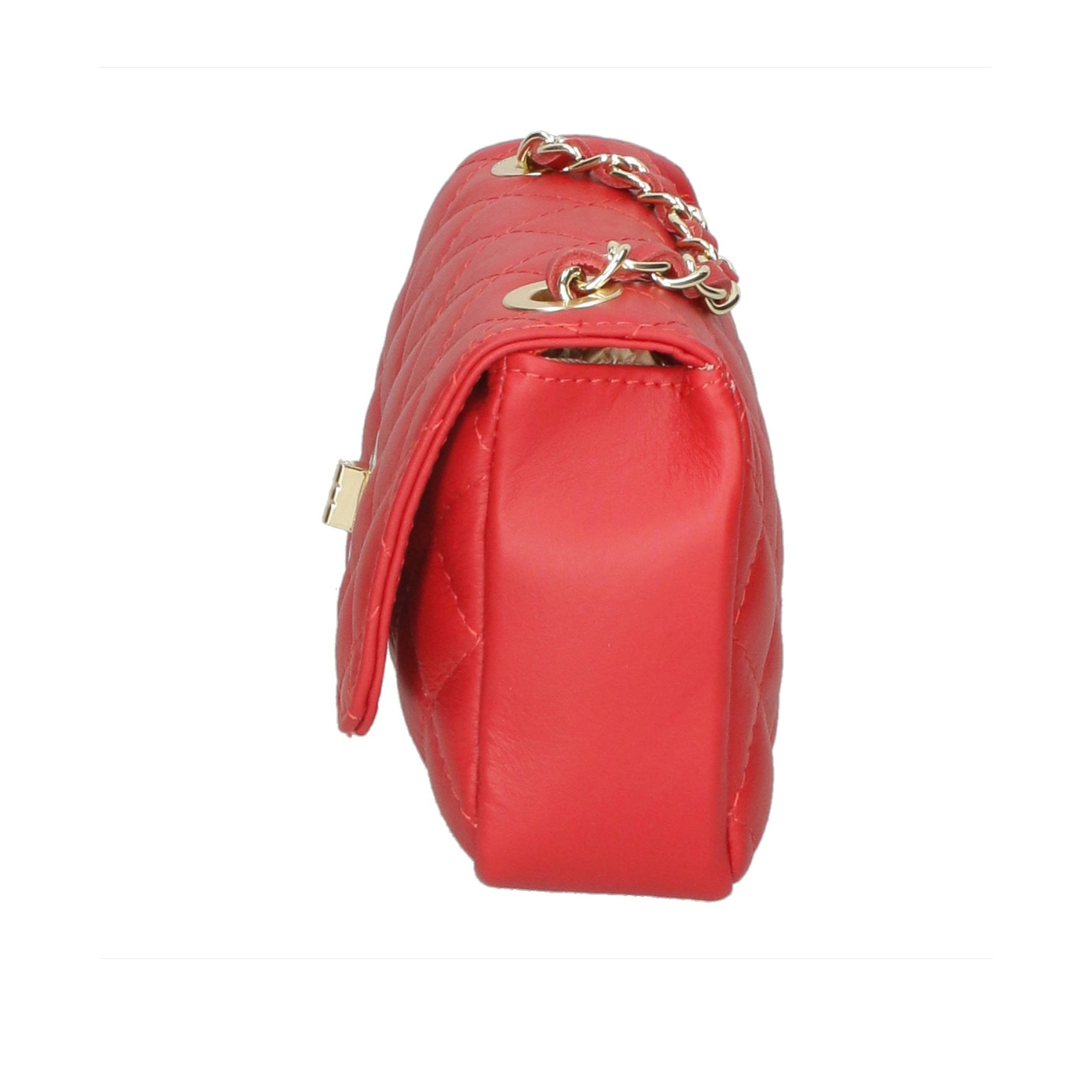 Borsa a spalla da donna - Modello Carolina - Vera pelle - 20.0 x 13.0 x 6.0 cm