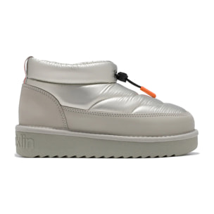 Botines de Mujer Acolchados con Forro Interior Nordic Low Bomb Plata