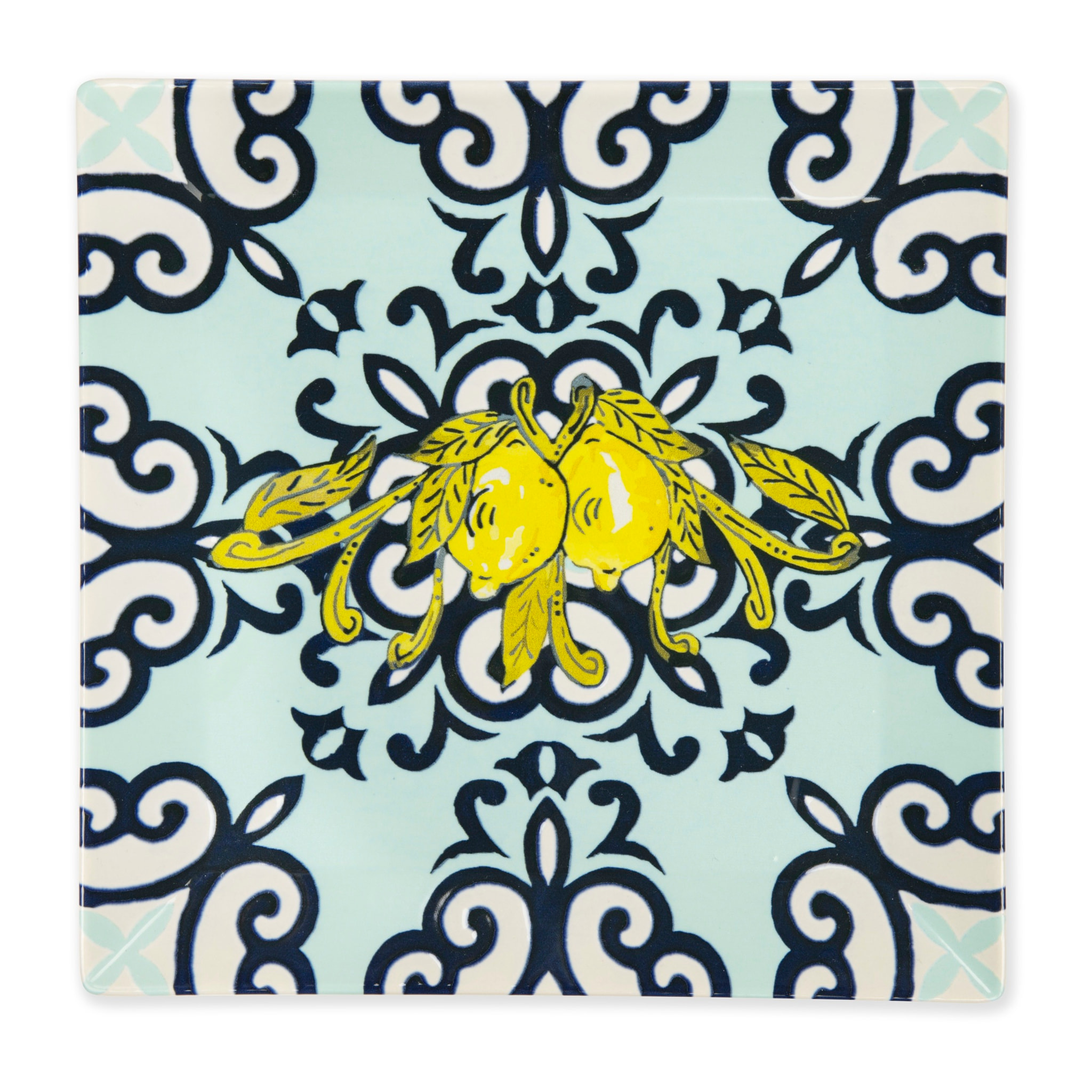 Set de 6 assiettes plates Excelsa – Amalfi, Céramique Multicolore