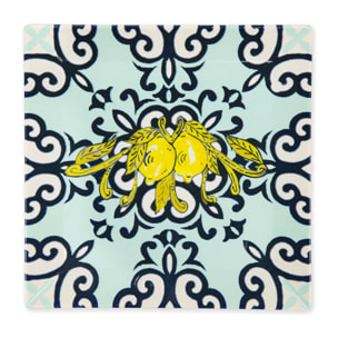 Set de 6 assiettes plates Excelsa – Amalfi, Céramique Multicolore