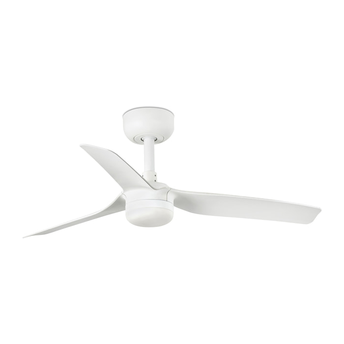 MINI PUNT S LED Ventilatore a soffitto bianco