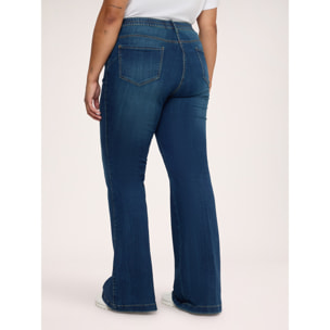 Fiorella Rubino - Jeans Flare lavaggio blu - Blu