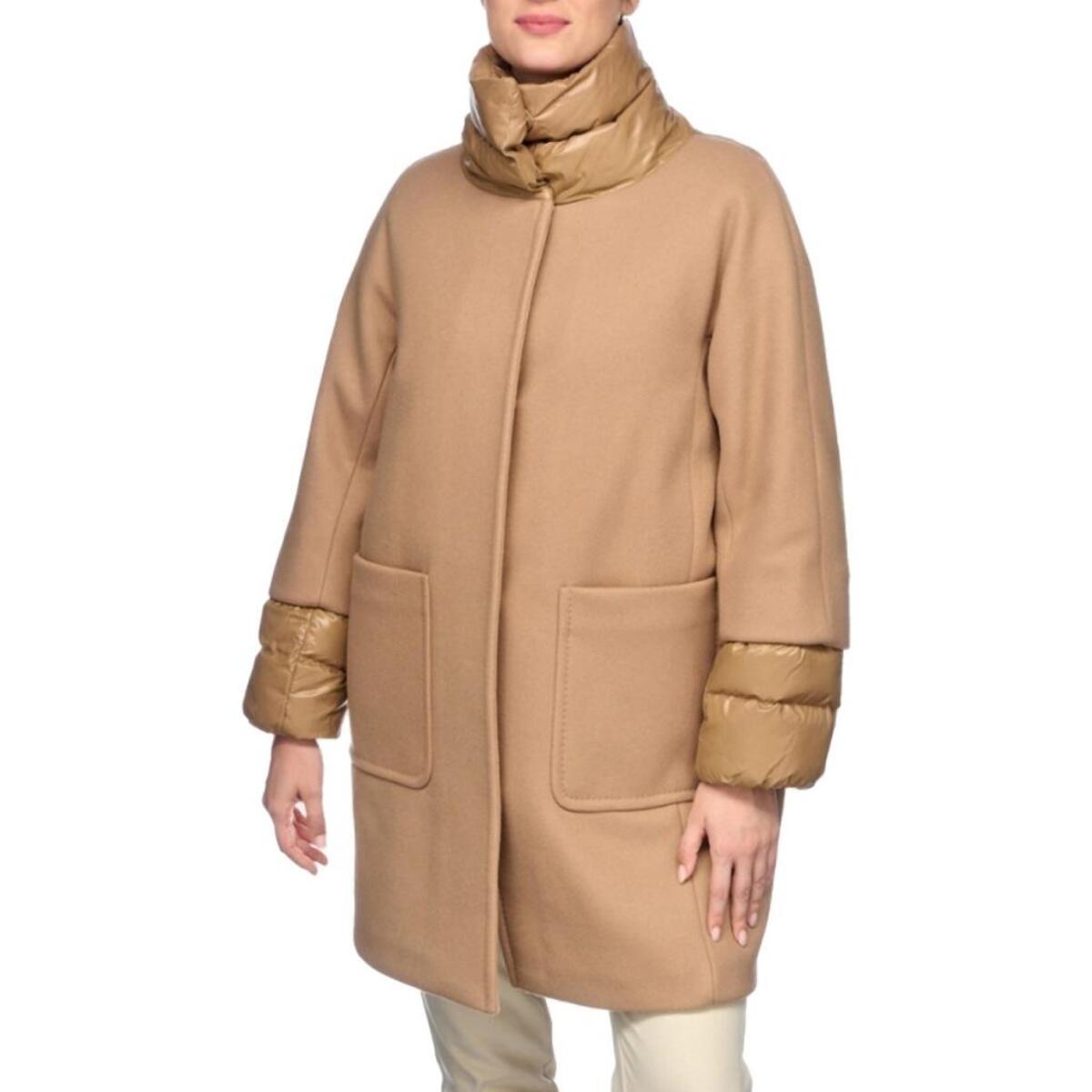 Abrigos Mujer de la marca GEOX  modelo W DIAMANTA MARRON CLARO