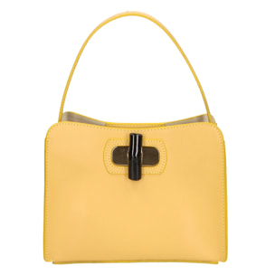 Borsa a mano da donna - Modello Katia - 100% pelle - 12.0 x 17.0 x 9.0 cm