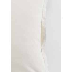 Paire de taie d'oreiller 100%coton 57fils/2 tomette