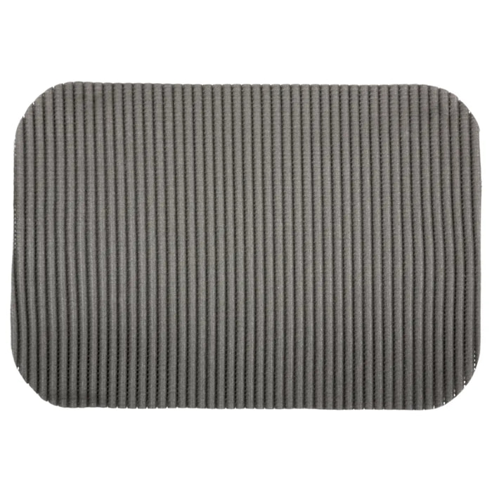 Tapis de vaisselle microfibre 32x44,5cm gris