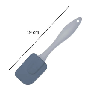 Ensemble de 2 Mini spatules de cuisine et de pâtisserie 19 x 4 cm Fackelmann Elemental