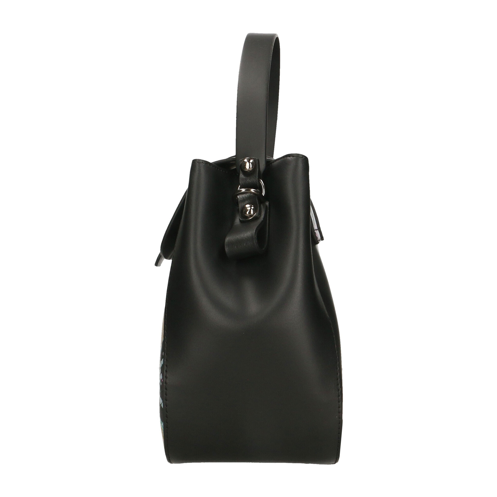 Borsa a mano da donna In Vera pelle Made in Italy 25x22x12 cm