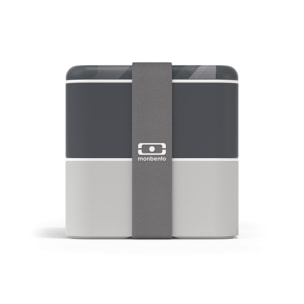 Lunch box 2 compartiments Square 1,7L Made in France  Dimensions