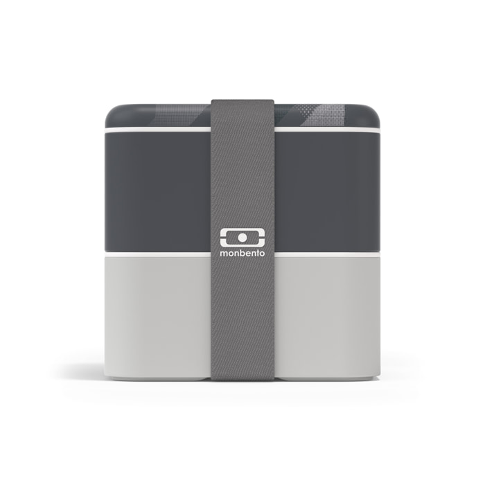 Lunch box 2 compartiments Square 1,7L Made in France  Dimensions