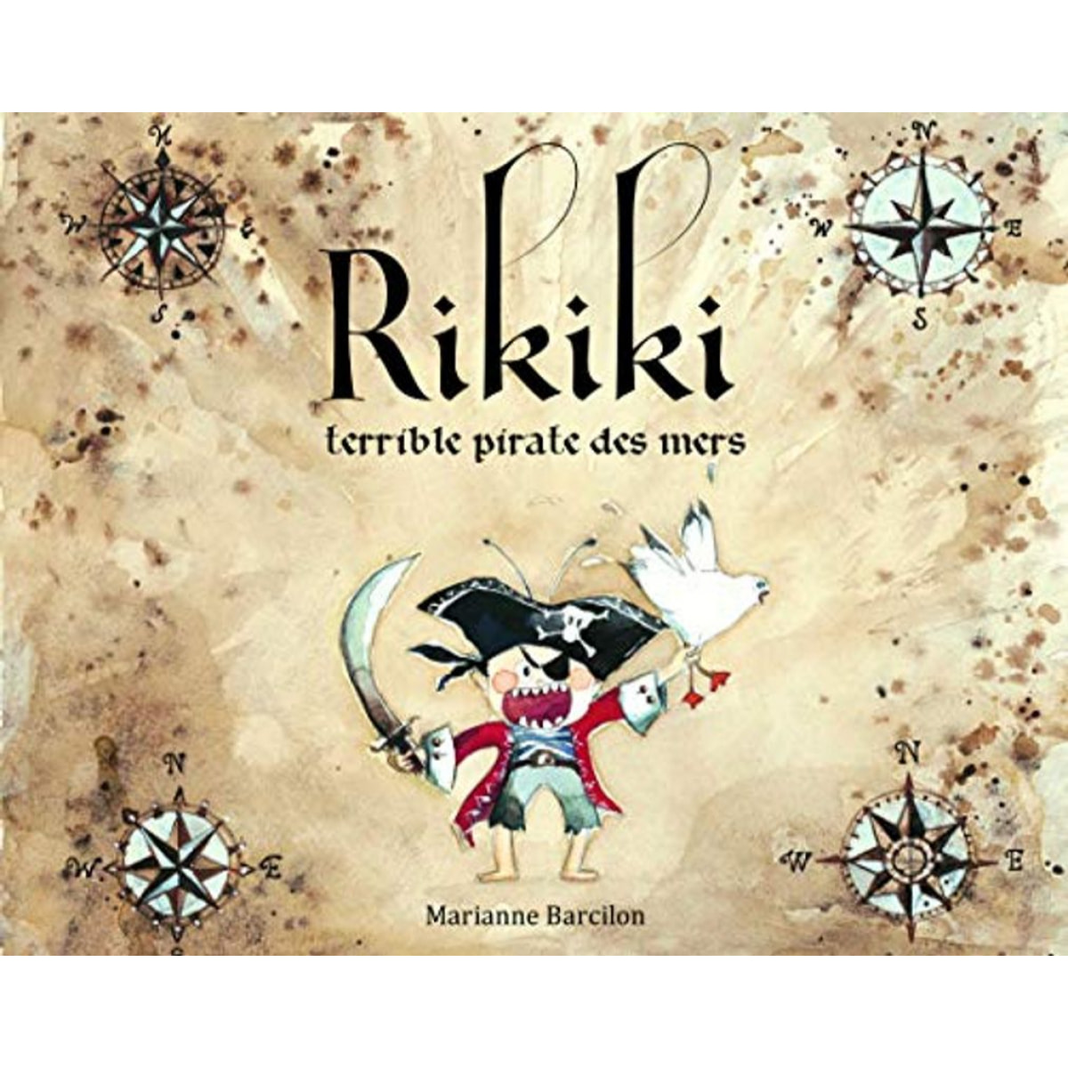 Barcilon, Marianne | rikiki terrible pirate des mers | Livre d'occasion