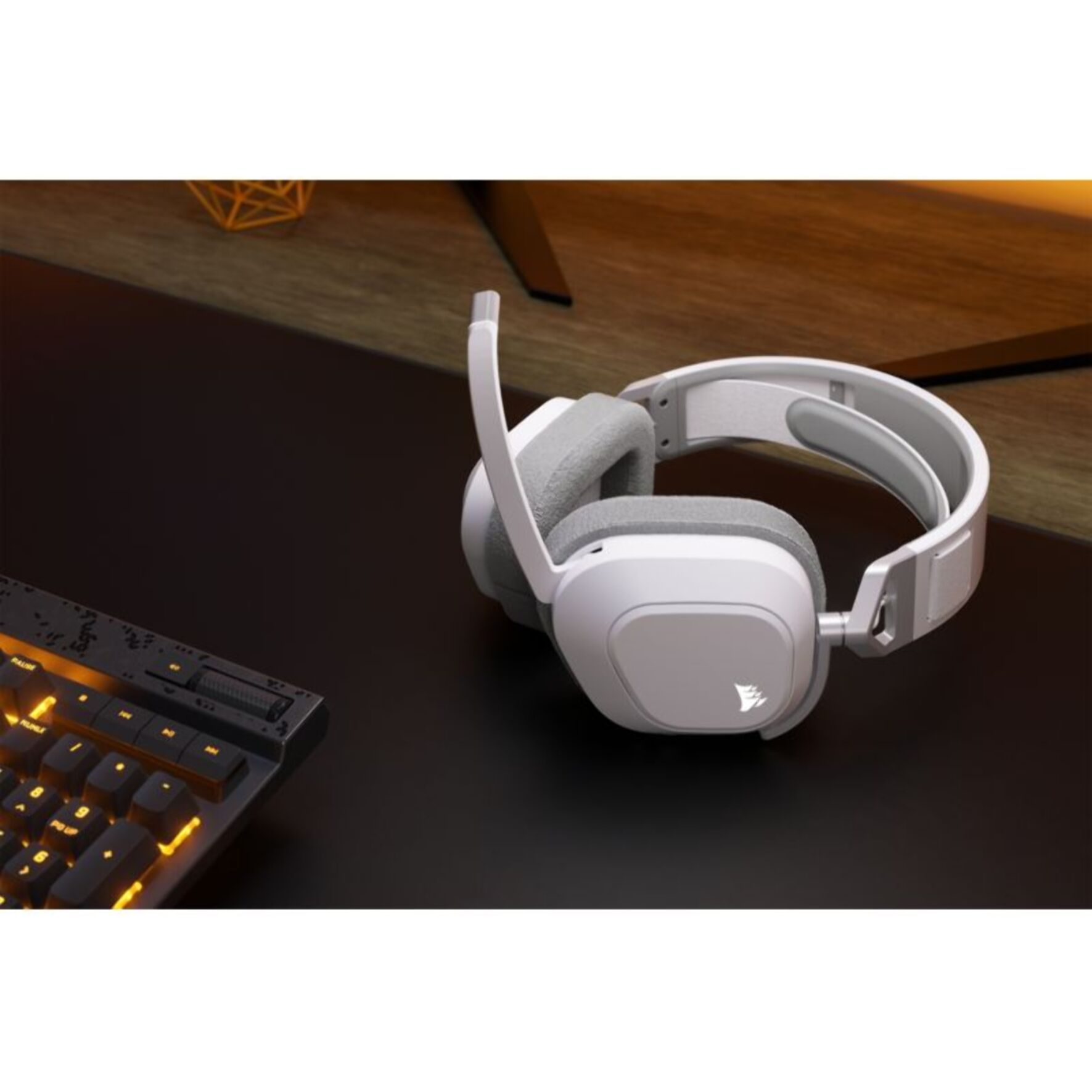 Casque gamer CORSAIR HS80 MAX Wireless blanc