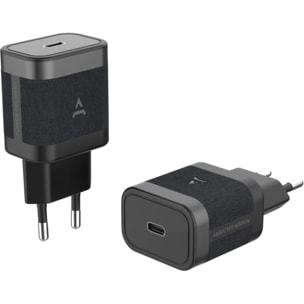 Chargeur secteur ADEQWAT 30W USB-C PowerDelivery Noir