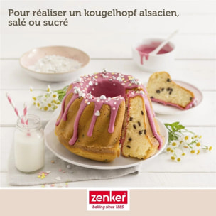 Lot de 2 moules à kouglof 18/18 cm en acier Spécial mini Spécial mini Zenker  Spécial mini