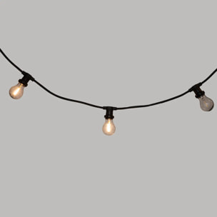 Guirlande LED outdoor secteur L520cm noir