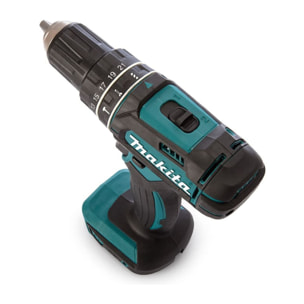 Perceuse visseuse à percussion 18V LXT - MAKITA - avec 2 batteries 18V 4.0Ah, chargeur, MakPac - DHP482RMJ