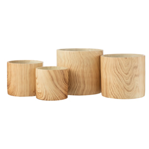 J-Line cache-pot Forêt - ciment - beige - extra large - Ø 21.5 cm