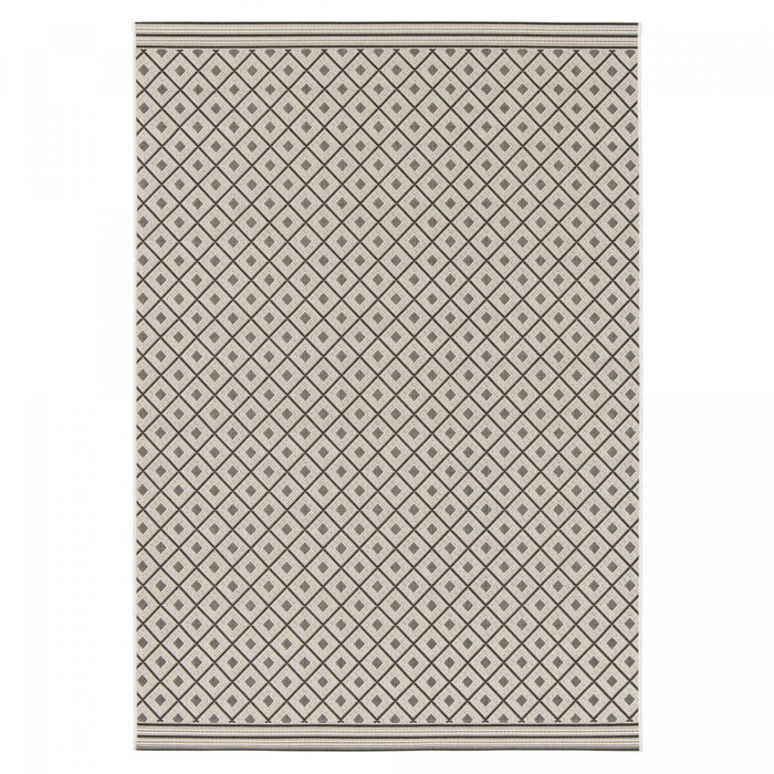 Tapis extérieur tissé kilim rectangle JOVI