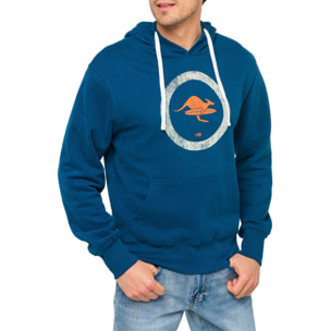 Felpa KAILUA con cappuccio in cotone Blu chiaro