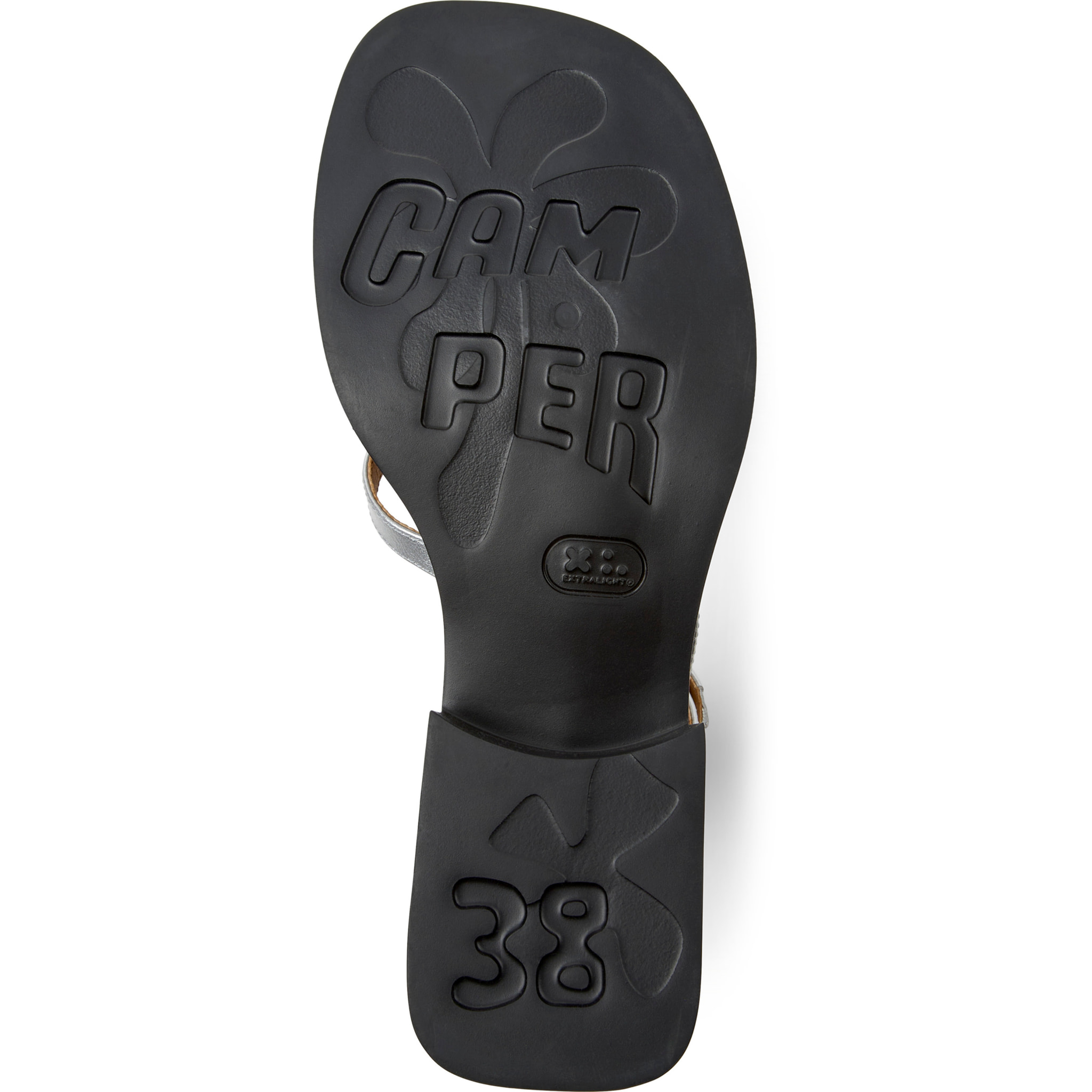 Sandalias - CAMPER Dana - Gris - Cuero liso