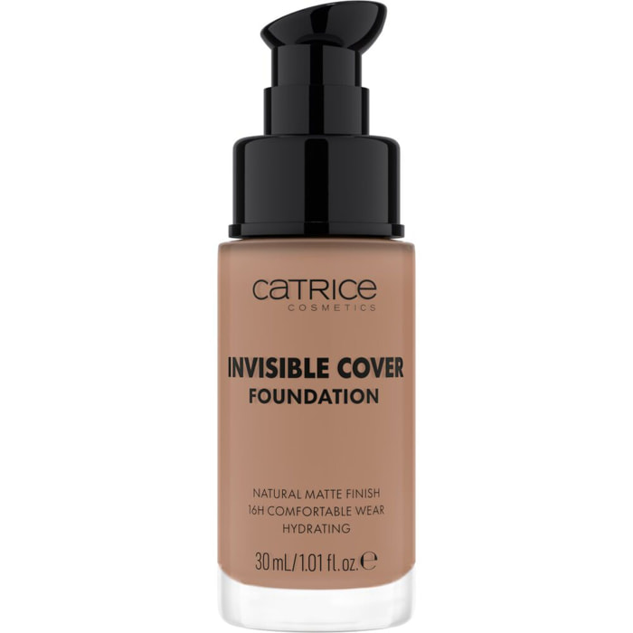 Invisible Cover Foundation - Fond de Teint Couvrant Invisible Fini Mat 30ml