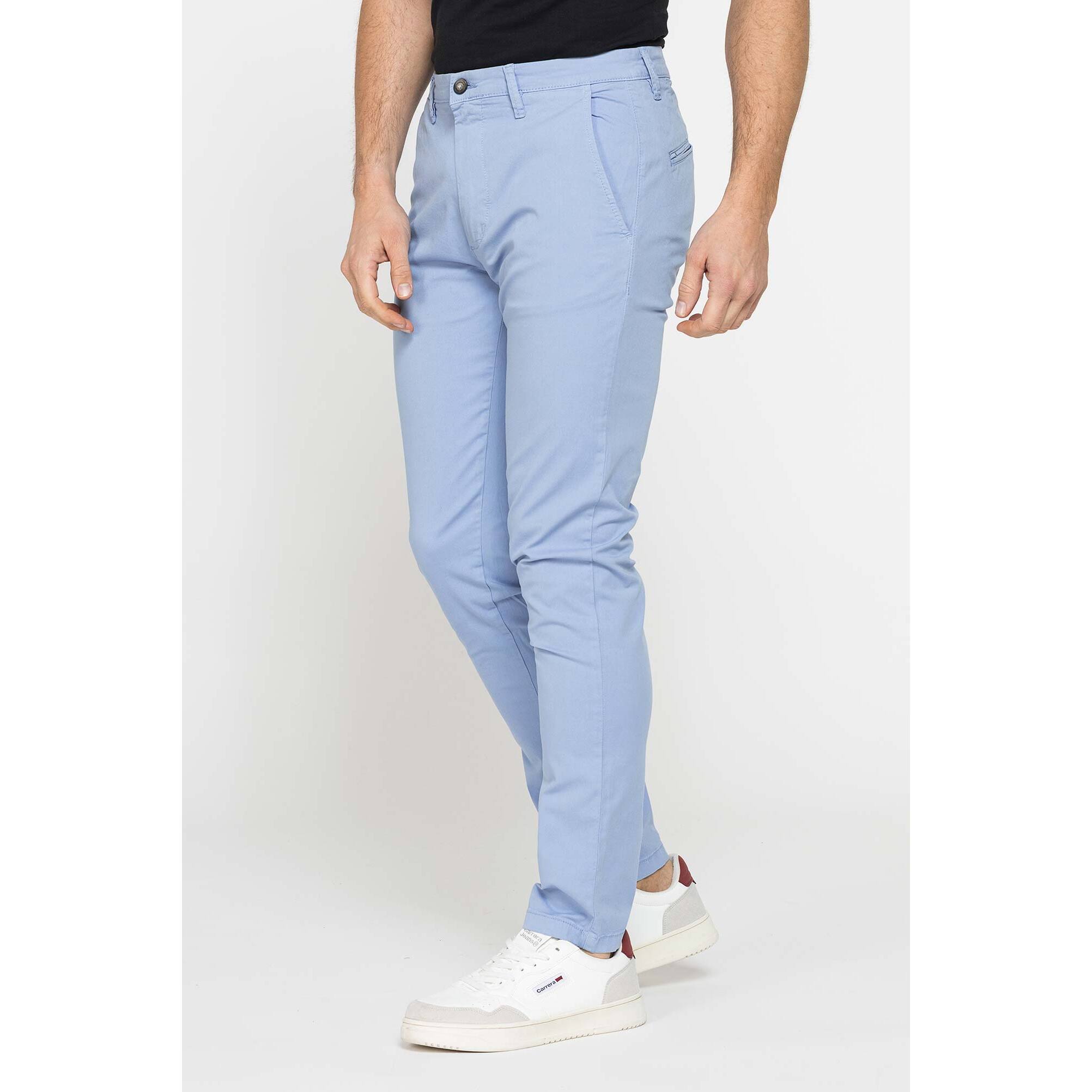 PANTALONE CHINO MOD. 617 IN GABARDINA ELASTICIZZATA