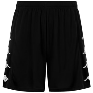 Kappa - Pantaloni Corti Uomo Nero - Kappa4Football Durchet