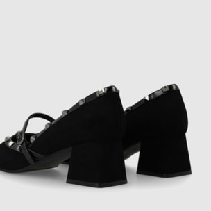 ZAPATOS DE SALÓN NEGROS CHIRUN