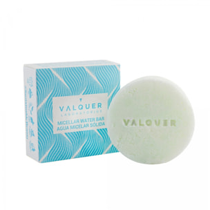 Valquer Agua micelar sólida Ice todo tipo de pieles - 50 G