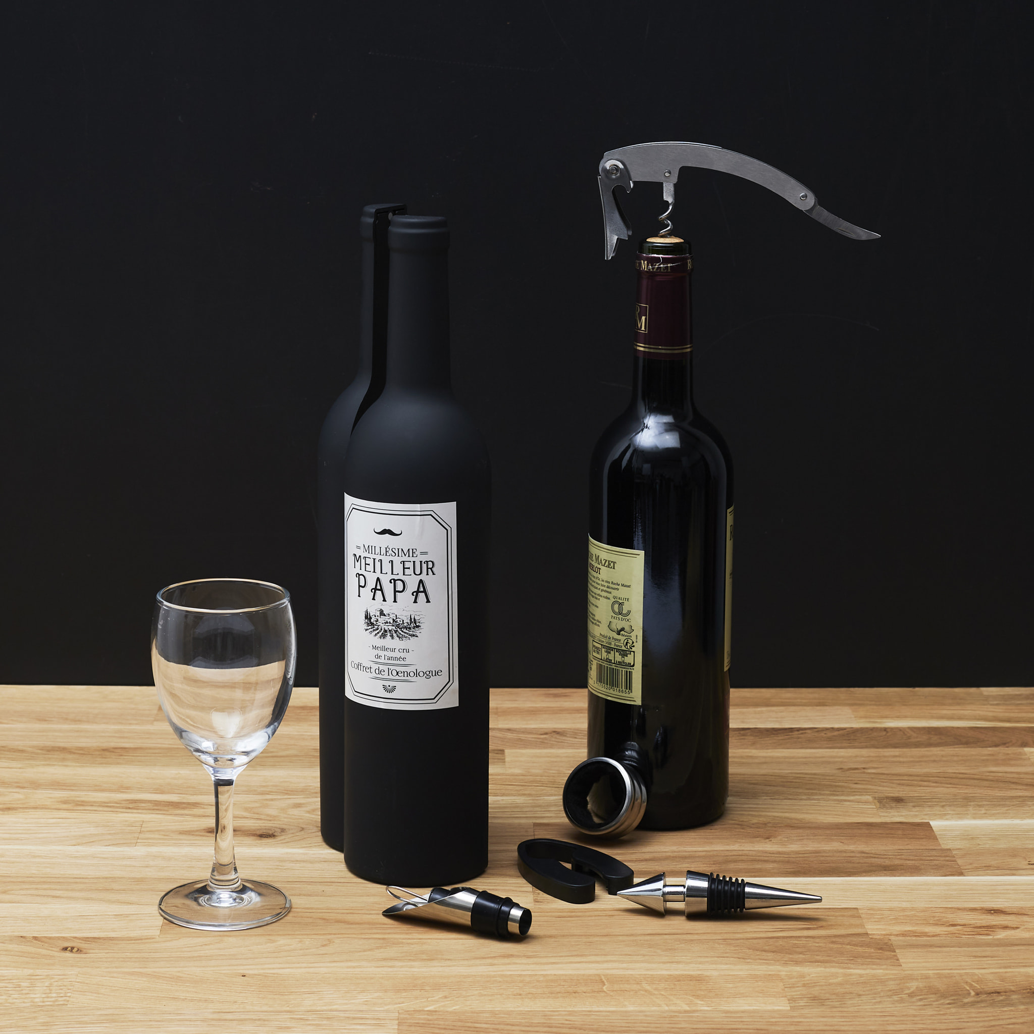 Coffret Vin 5 Accessoires