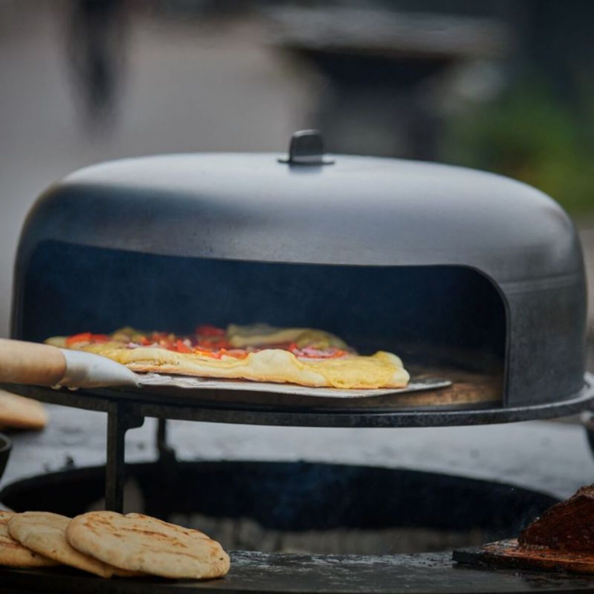 Grille barbecue OFYR OA-PO-85 (Oven 100 avec pelle + pierre à pizza)