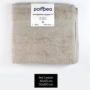 Set Spugna Viso + Ospite