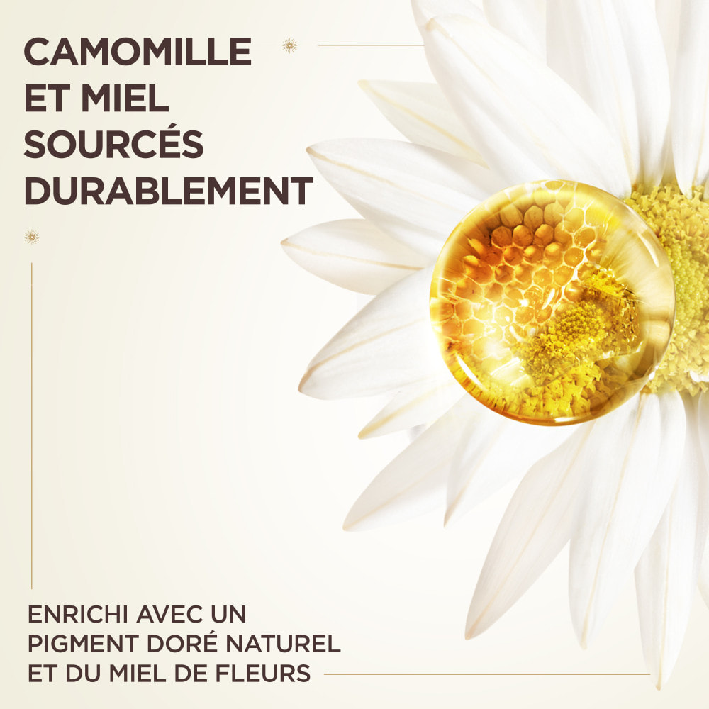 Lot de 6 - Garnier Ultra Doux Soleil de Camomille Shampooing Illuminant 600ml - Homme & Femme