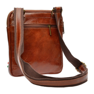 Borsa a spalla Anna Luchini Marrone