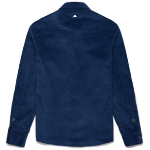 Kappa - Overshirt Uomo Blu - Robe Giovani Elgafar