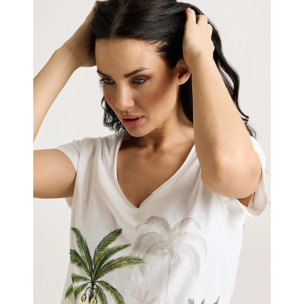 Camiseta Manga Corta Blanco - Jinter