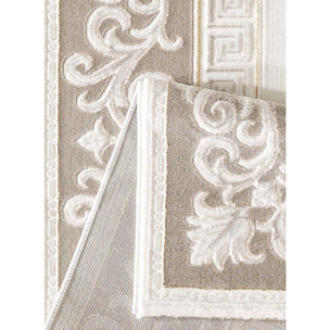 Tapis salon et chambre tissé motif simple SEPA