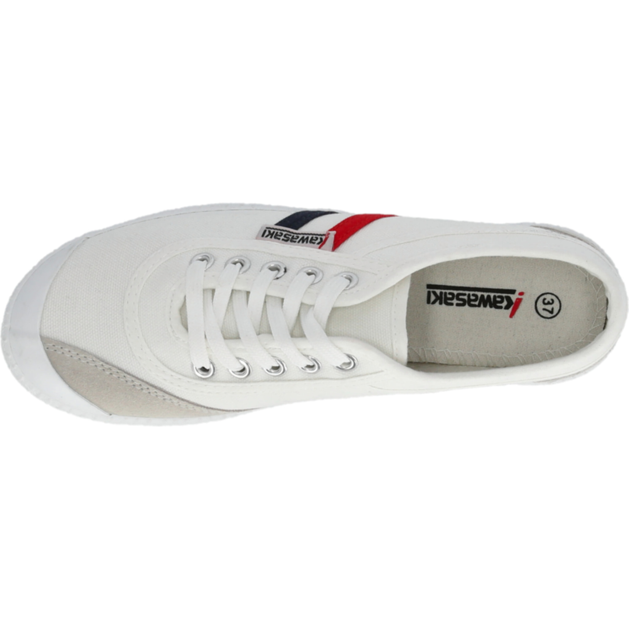Zapatillas Sneaker Unisex - KAWASAKI Retro Canvas Shoe K192496-ES 1002 White