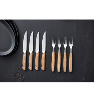 Ensemble de 8 couverts Foresta en Chêne